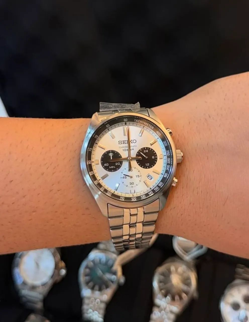 Seiko Panda Cronógrafo  - Foto 3