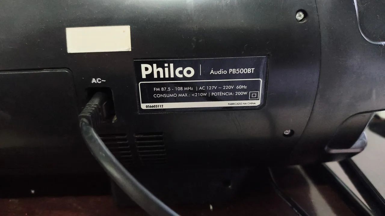 Som Boombox Philco PB500BT  - Foto 3