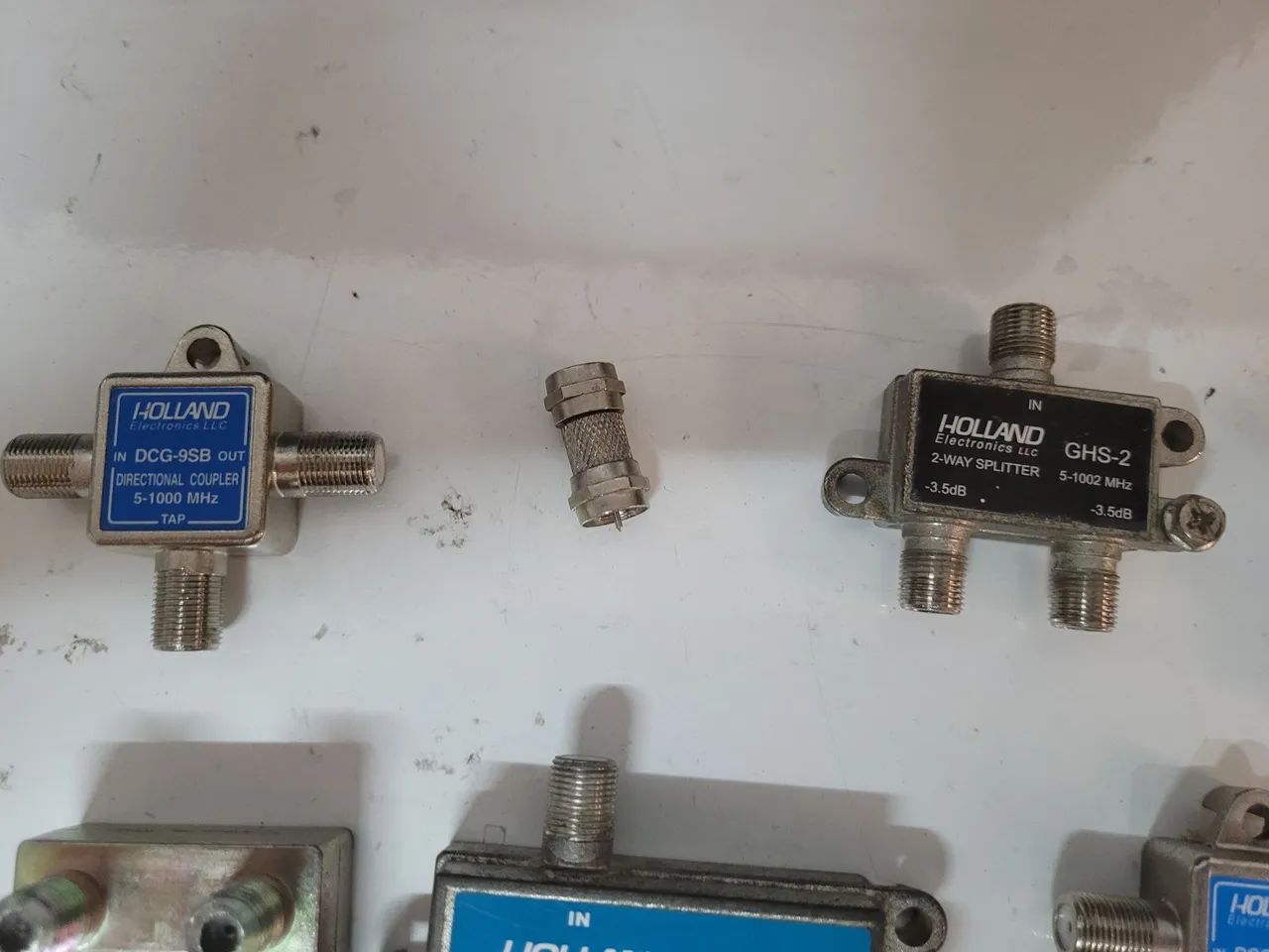 Lote conector divisor para antena tv - Foto 4