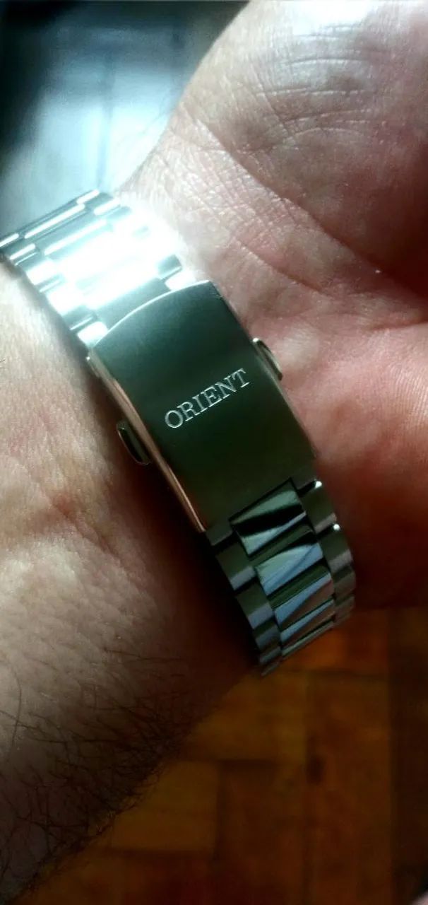 Orient yn6ss034 automático 39mm safira completo. - Foto 3