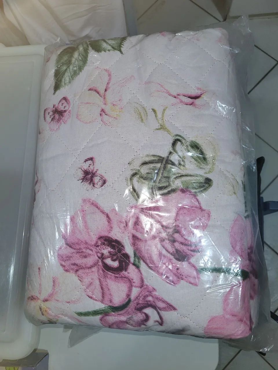 Kit colcha casal novas dupla face 2,40cm por 2,20cm - Foto 2