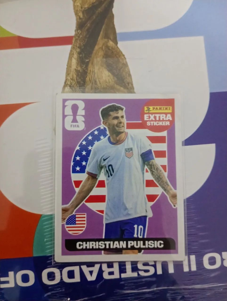 Figurinha legend copa 2026 Christian pulisic 