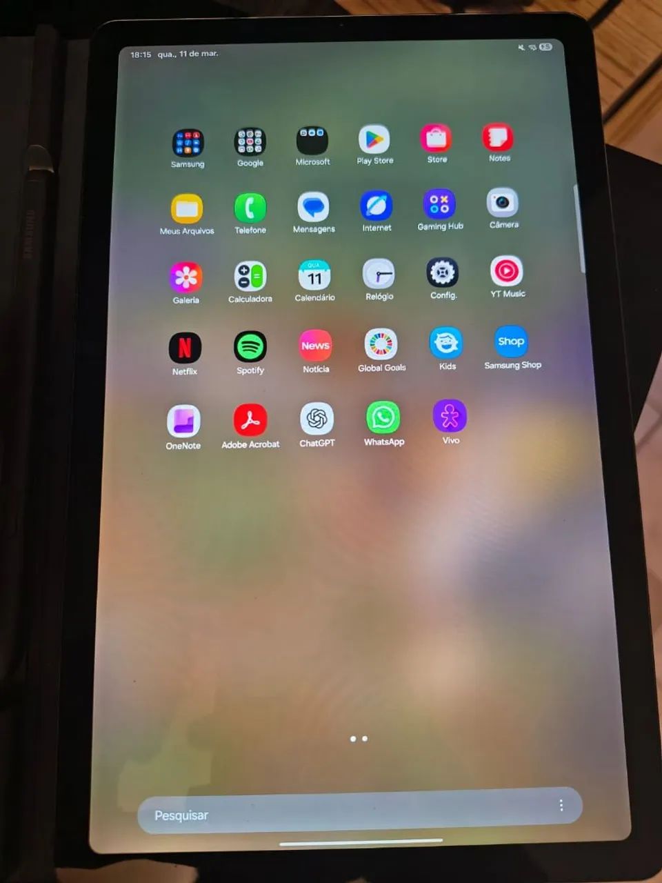 Tablet Samsung Galaxy TAB S6 Lite 64gb impecável  - Foto 2