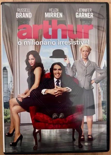 DVD FILME ARTHUR O MILIONAIRO IRRESISTIVEL