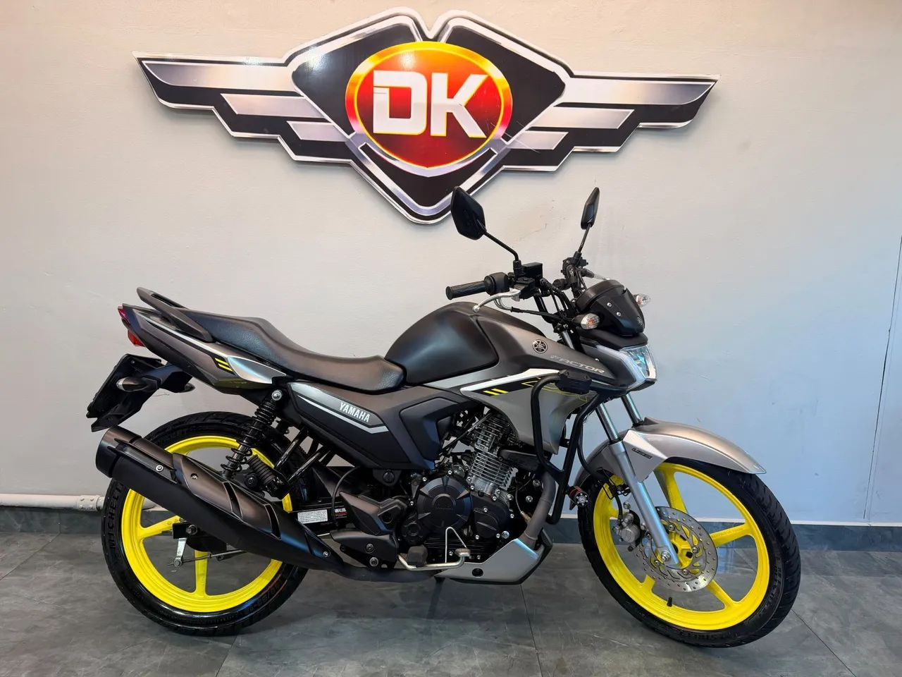YAMAHA YBR150 FACTOR DX 2025 PRATA  - Foto 3