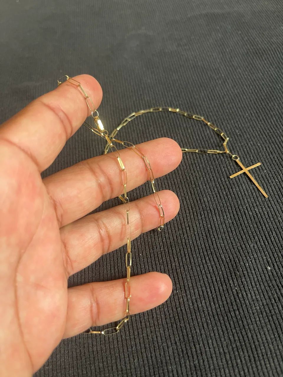 Cordao de ouro masculino 