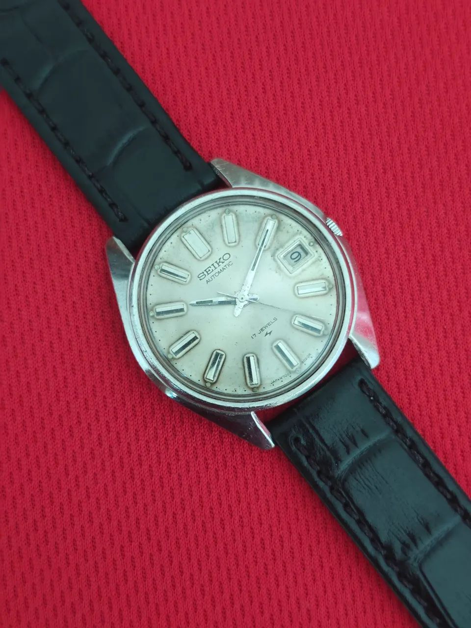 Relogio Seiko 7005 automático Ghost Dial - Foto 2