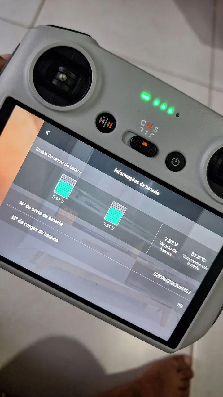 Drone dji Mini 3 RC ( com tela ). - Foto 4