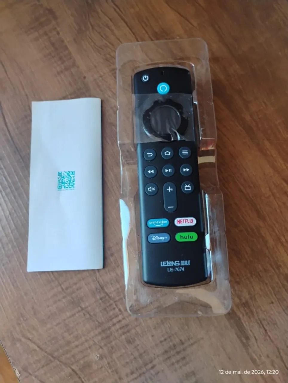 Controle Remoto Para Amazon Fire Stick Lite 4k Com Comando De Voz - Foto 3