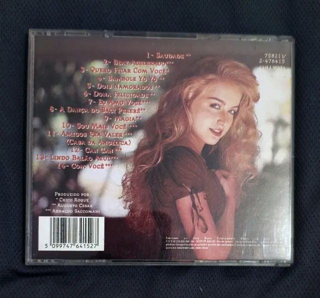Cd Angélica 1994 Saudade Ótimo - Foto 2