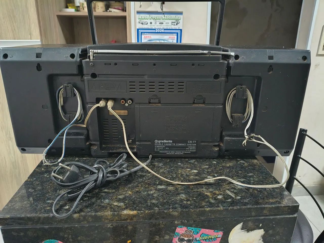 Rádio boombox Gradiente CS77 - Foto 3