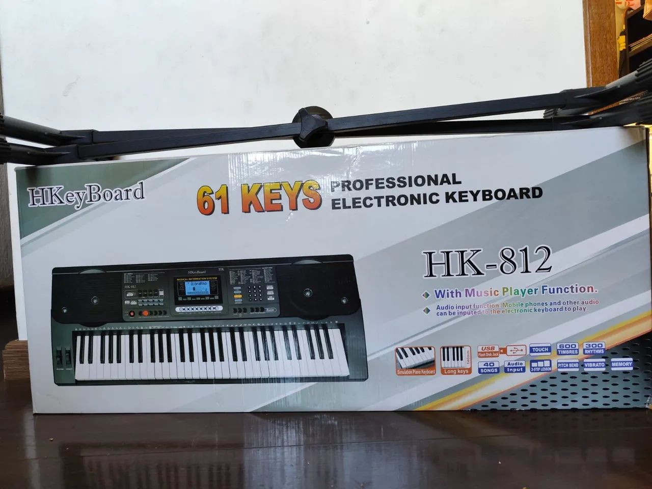 Teclado musical HK-812 - Foto 2