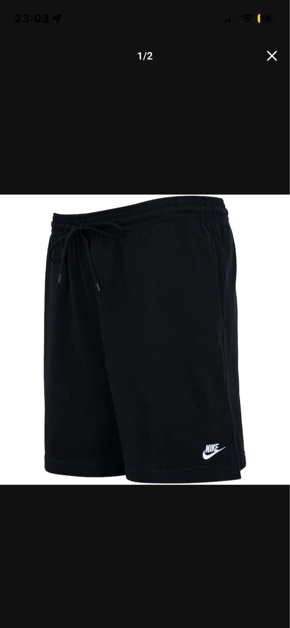 Short nike club Knit