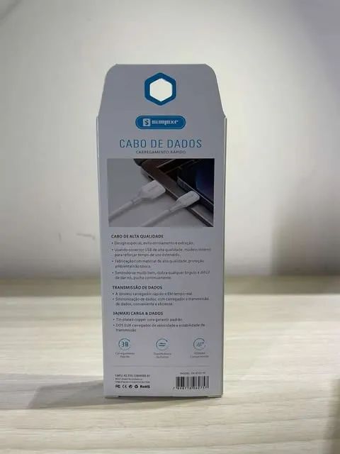 Cabo USB-C Sumexr Carregamento Turbo (lightning) - Foto 3