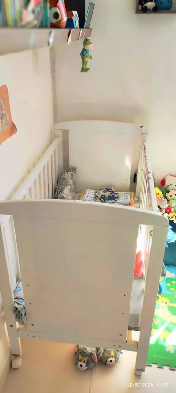 Berço-cama branco - Foto 3