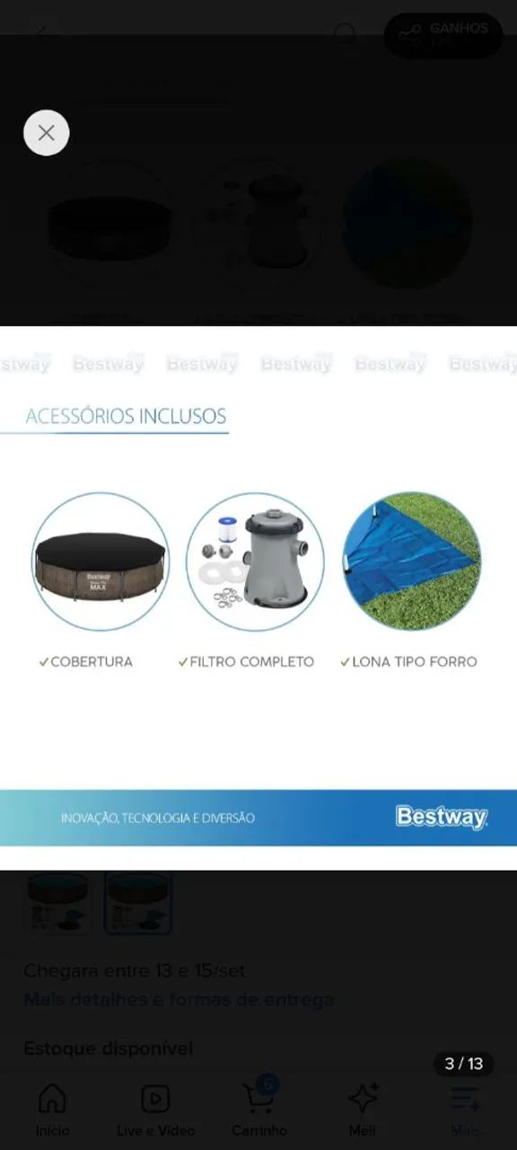 Piscina de plástico  - Foto 2