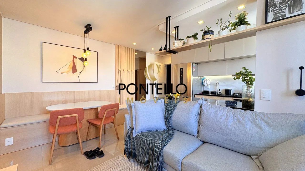Apartamento com aproximadamente 47m² à venda  1 quarto e 2 vagas  Buritis.
