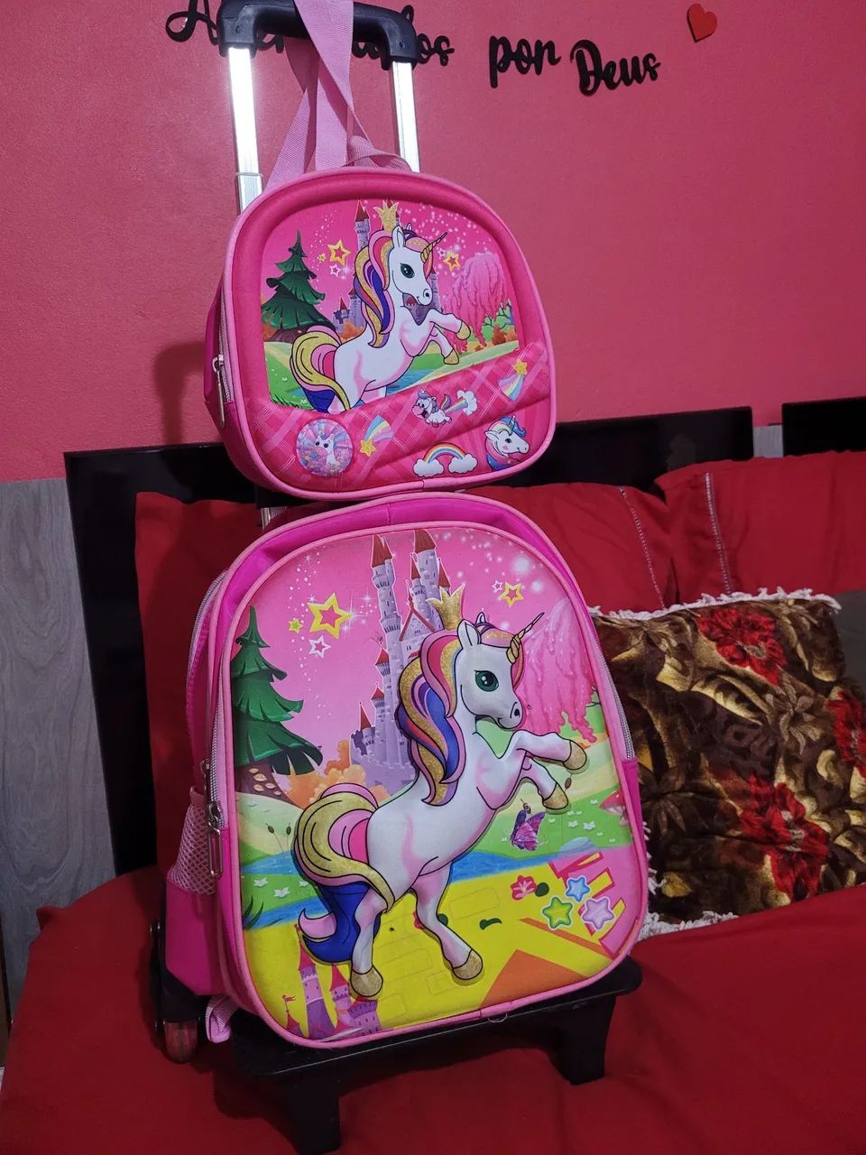 Mochila infantil linda 