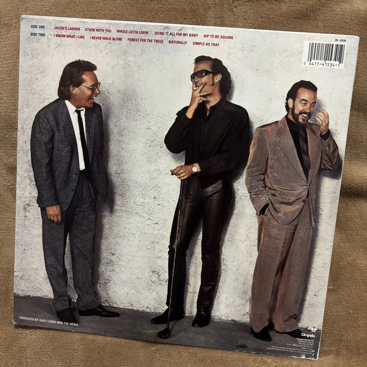 Disco de Vinil Importado Huey Lewis & The News  - Foto 2