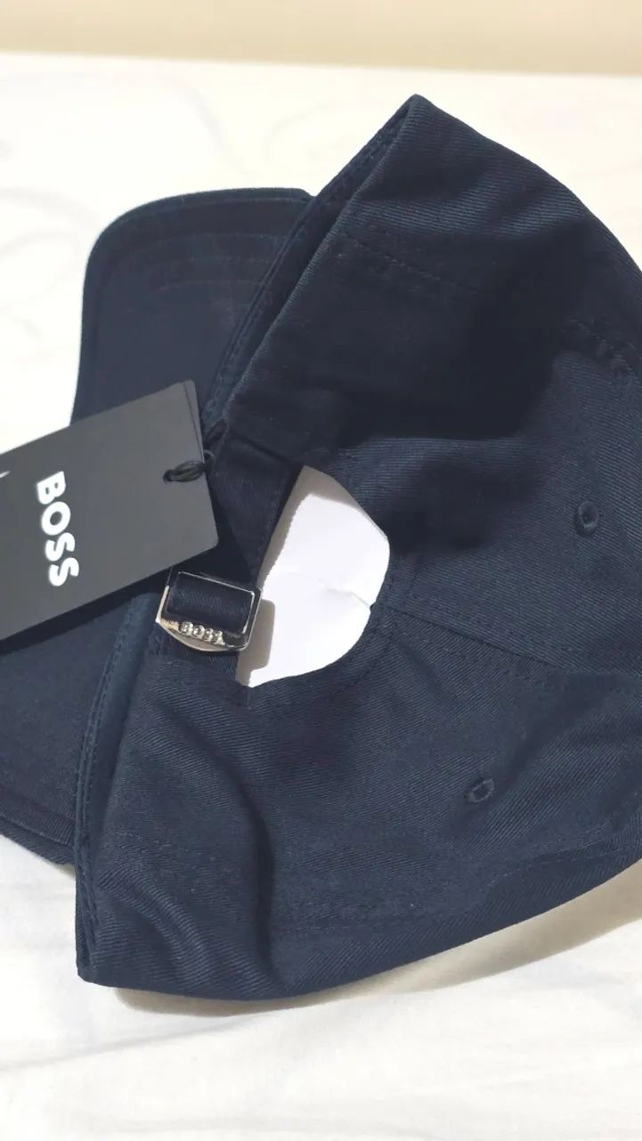 boné boss original - azul escuro  - Foto 4