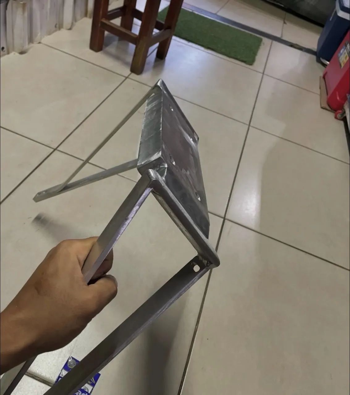 Suporte para motor (caiaque mero) completo - Foto 3