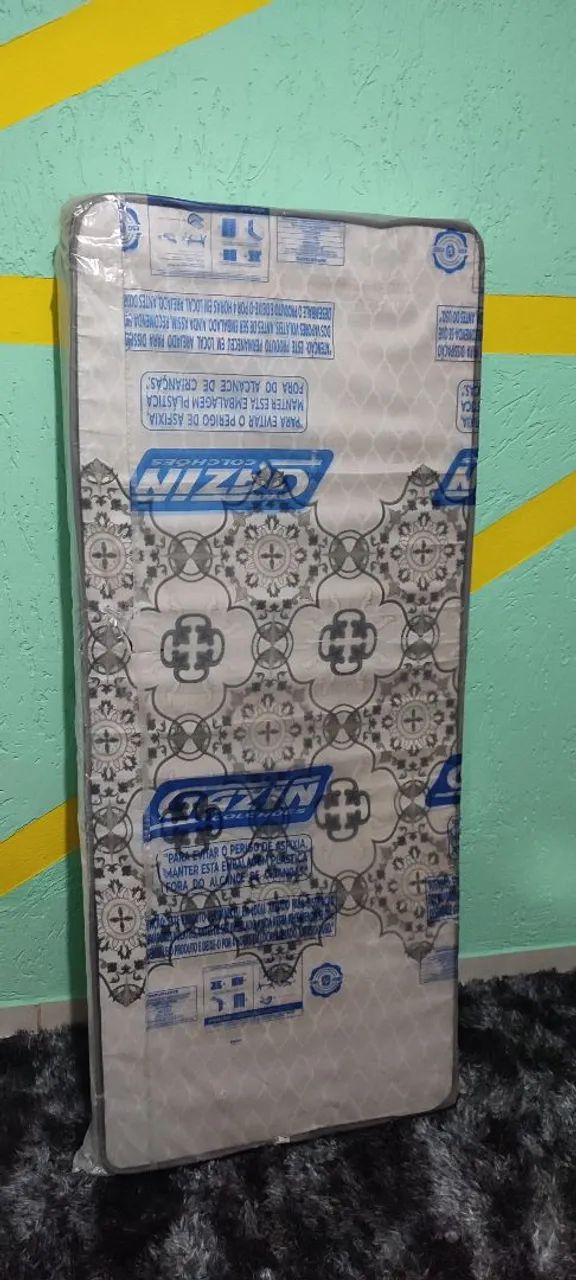 Vendo colchão de solteiro novo no plástico 