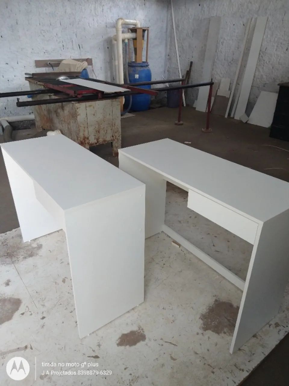 Mesa Escrivaninha simples com 1 gaveta - Foto 2
