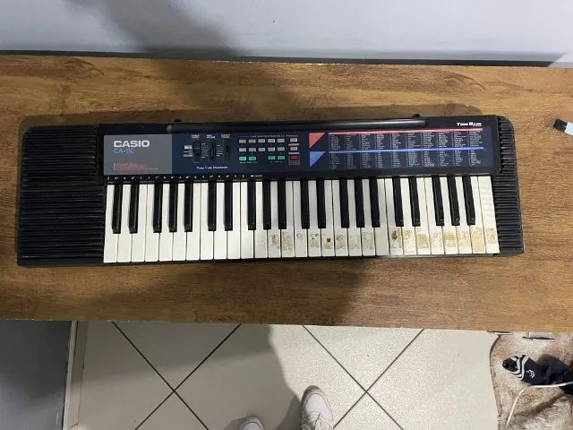 Teclado Casio CA-110 ToneBank - Funcionando Perfeitamente (Ideal