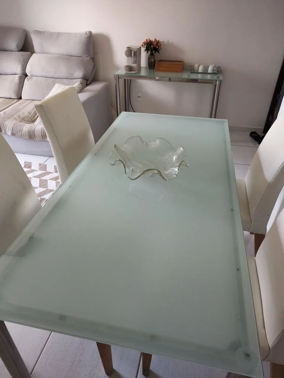 2 MESAS da TokStok!! Mesa de Jantar e Mesa de Apoio - Foto 3