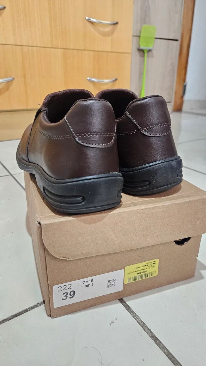 Sapato social masculino marrom - Foto 2