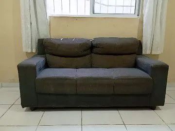 Sofás 2 e 3 lugares (2 peças) 