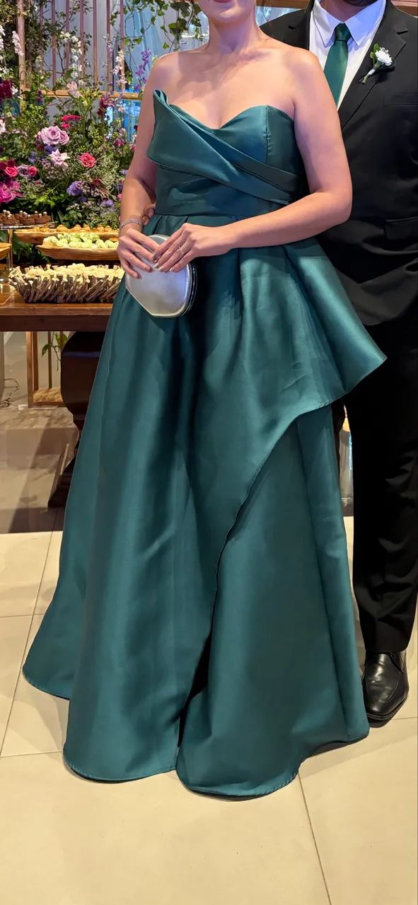 Vestido Verde Esmeralda 