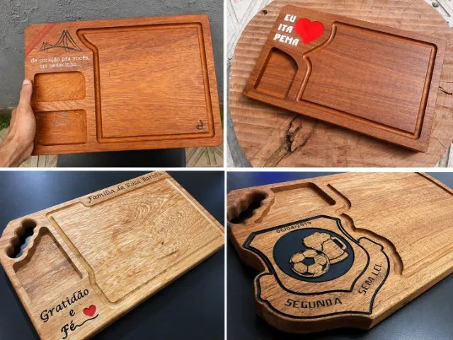 Usinagem em Router cnc,2D e 3D,diversos materiais, madeiras plásticos - Foto 3
