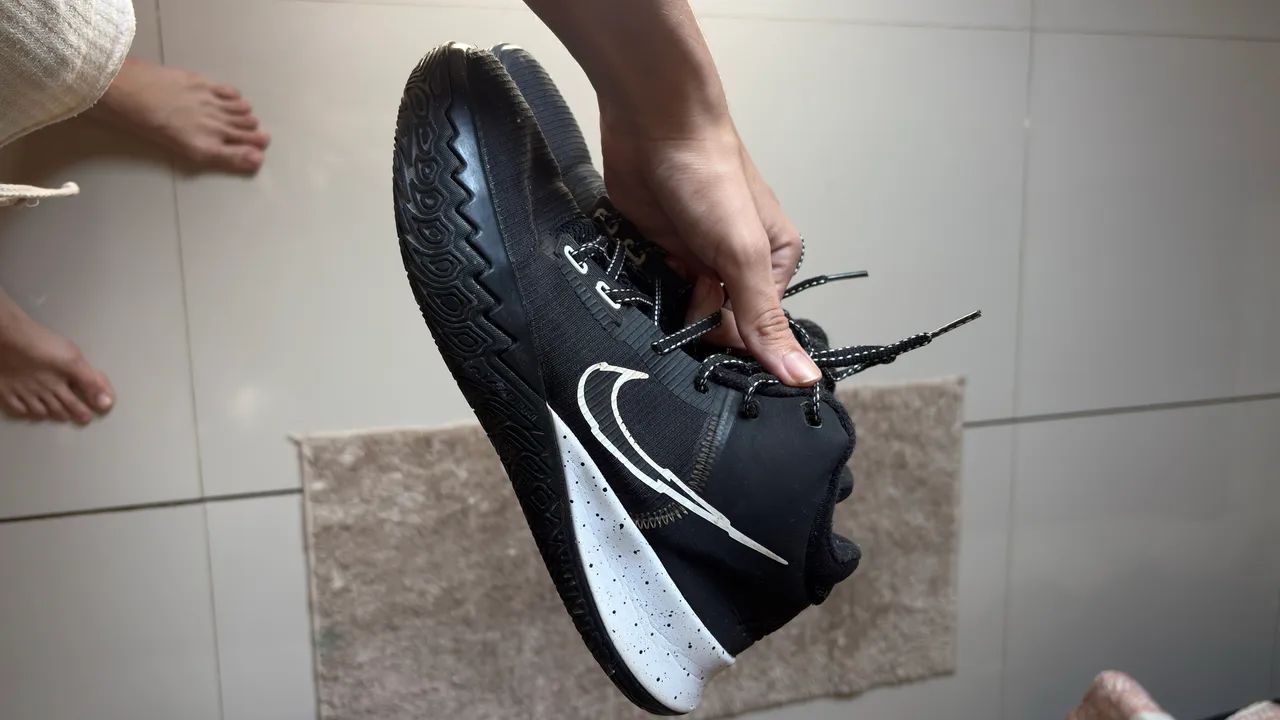 tênis nike preto e branco original - Foto 3