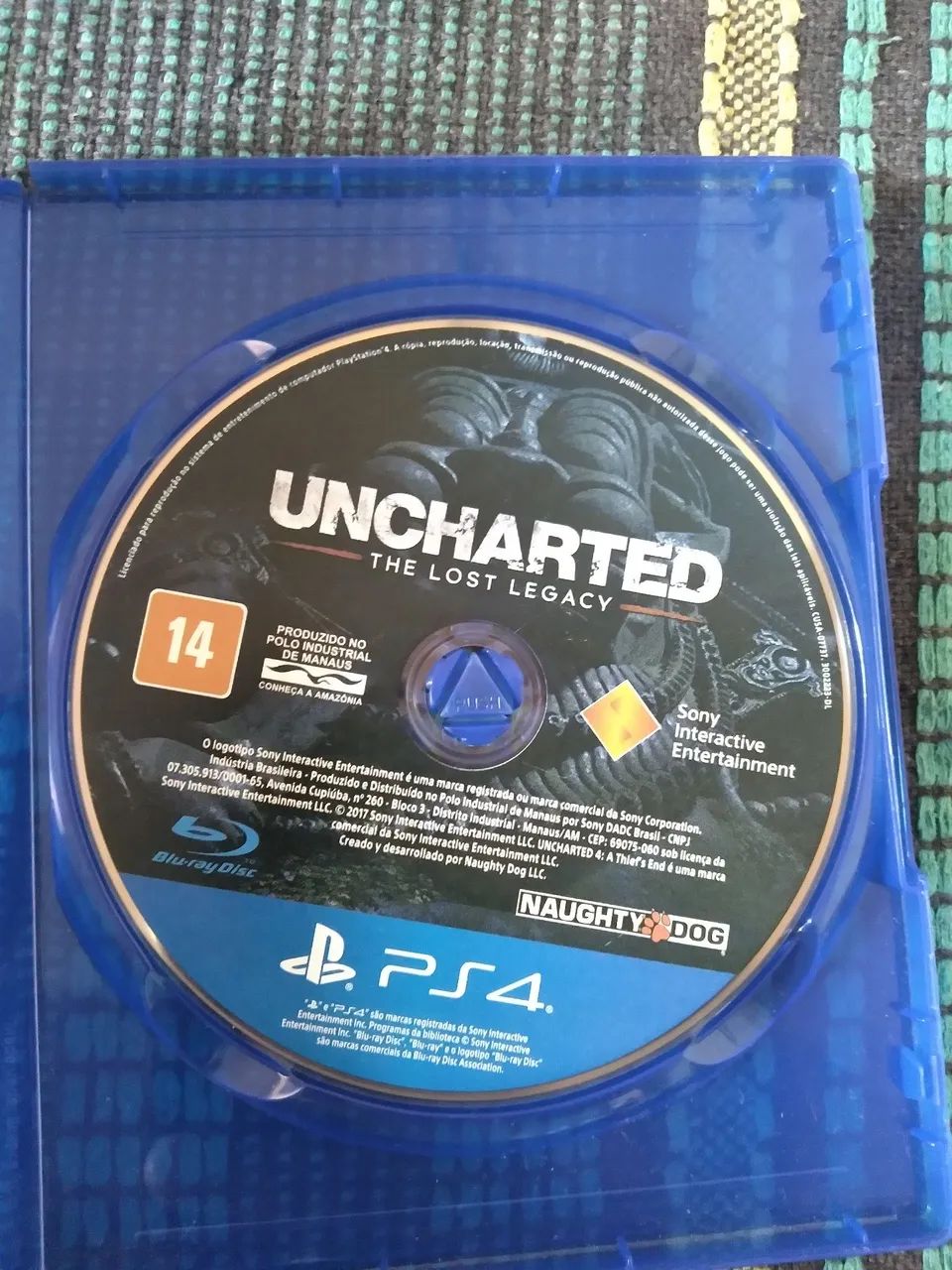 JOGO DE PS4 UNCHARTED 