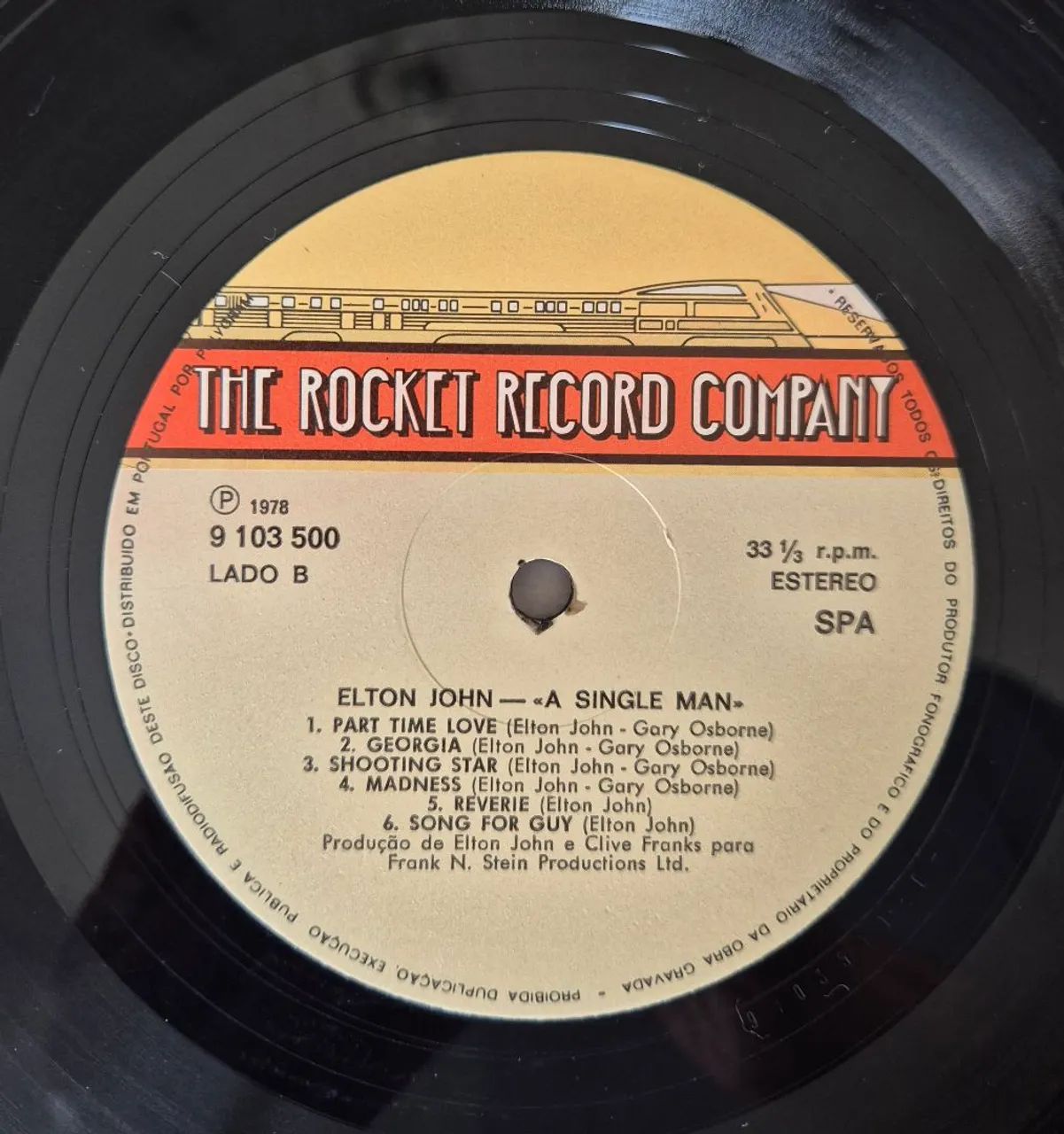 Lp Vinil Elton John A Single Man - Importado - Foto 4