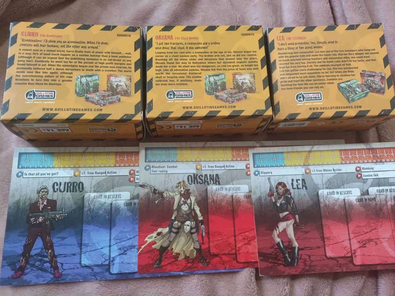 Expansão Zombicide (Curro, Oksana e Lea) - Foto 5