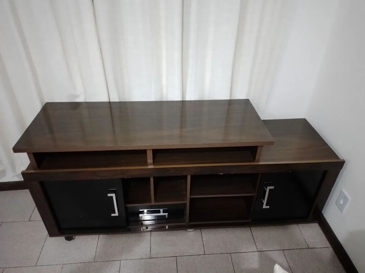 Rack sala com rodinhas  - Foto 2