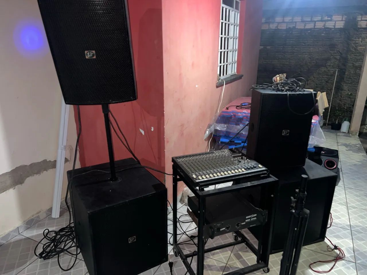 Som para eventos 