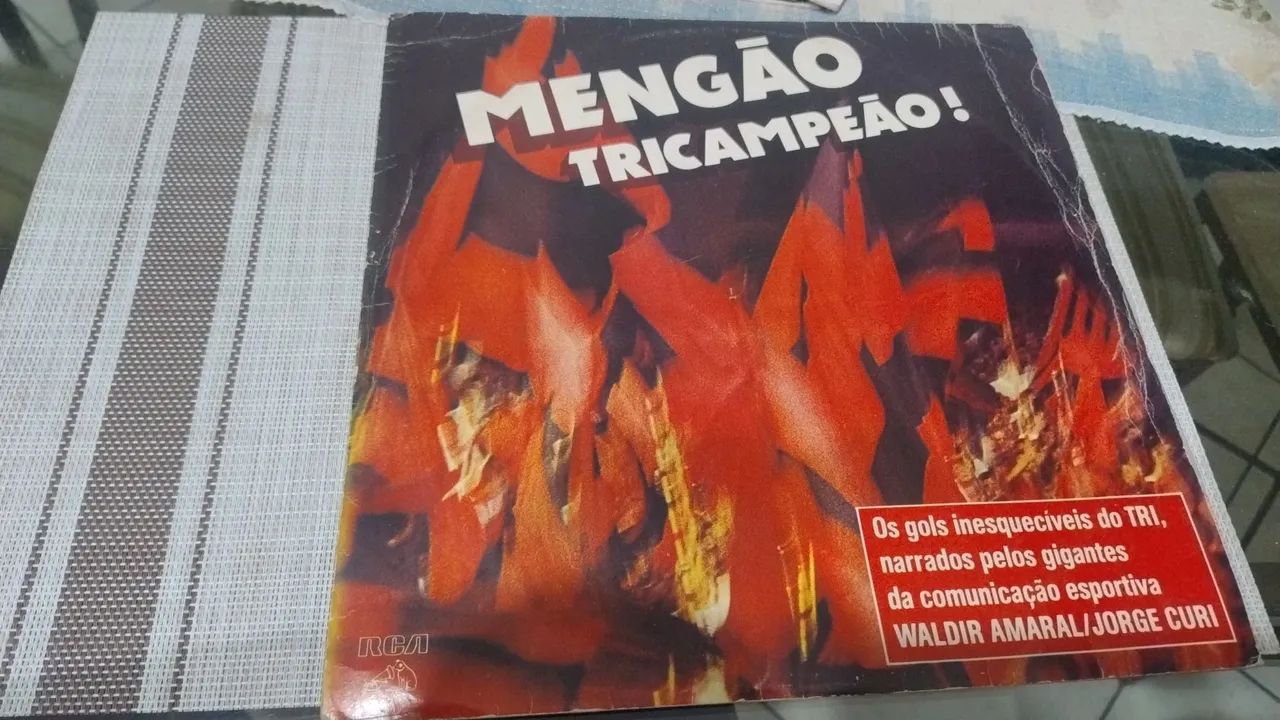 Disco de vinil do flamengo  - Foto 3