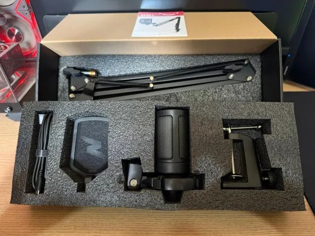 Microfone Fifine SuperFrame SFM1 + Braço Articulado (Lacrado) - Foto 4