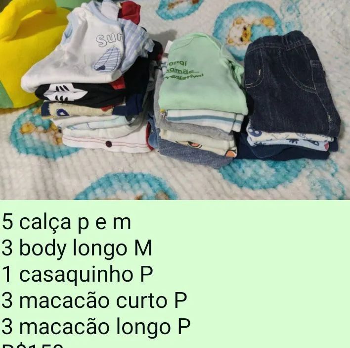 Roupas de bebê menino  - Foto 6