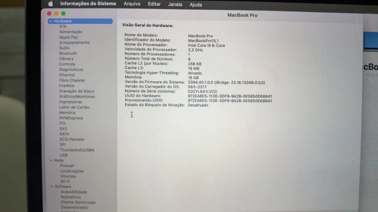 MacBook Pro 15? 2019 i9 16gb/512gb - Foto 3