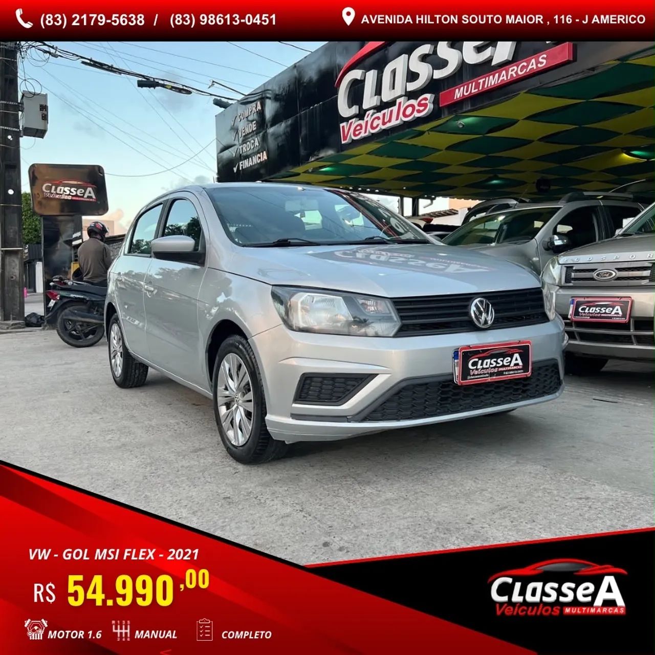 Volkswagen Gol Gol 1.6 MSI Flex 8V 5p 2021