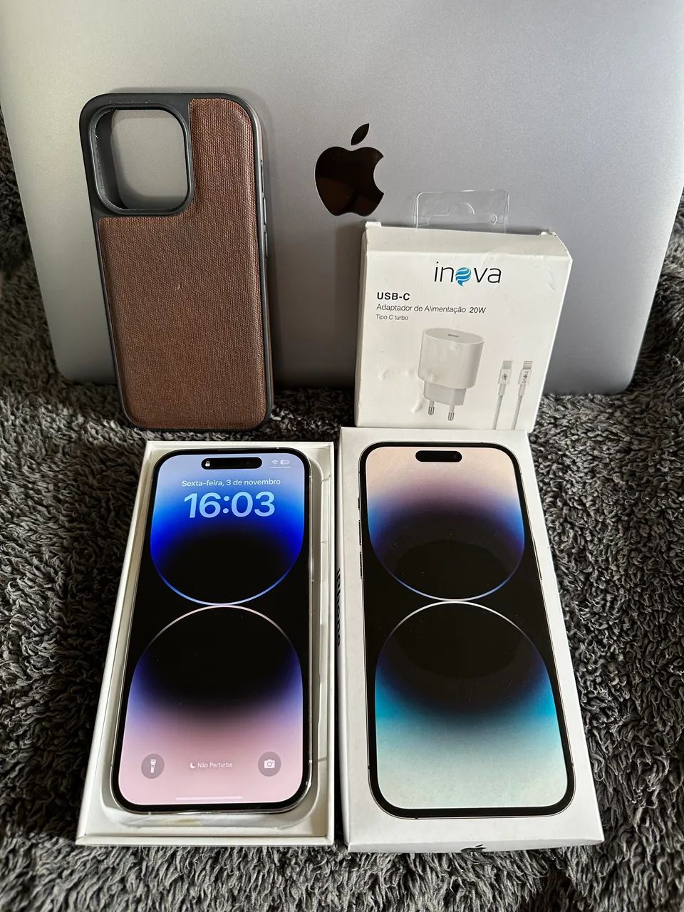 IPhone 14 Pro Prata 128GB - Foto 3