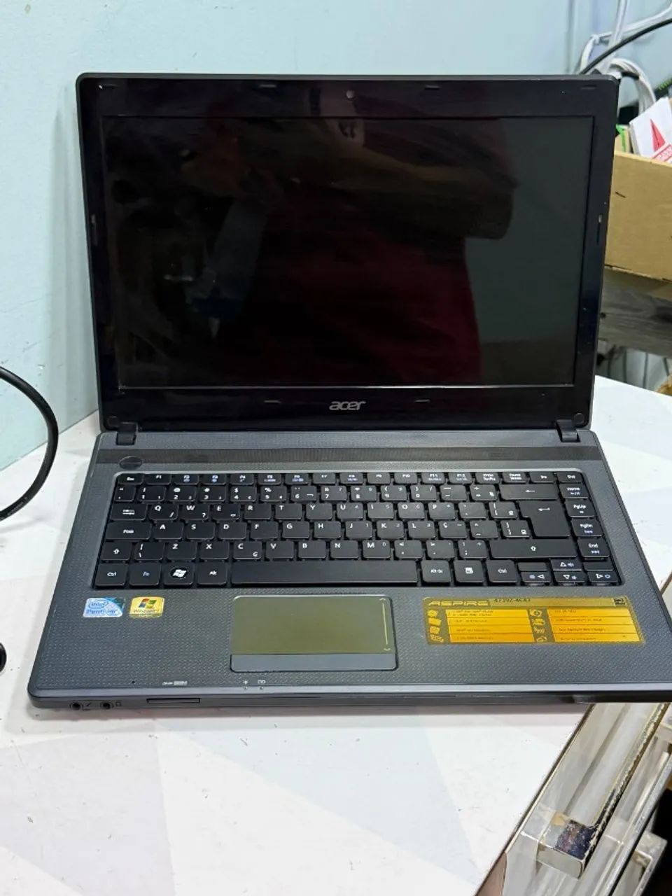 Notebook Acer 14 Pol Intel Dual Core 4GB HD 120GB Formatado com Pacote Office   - Foto 3