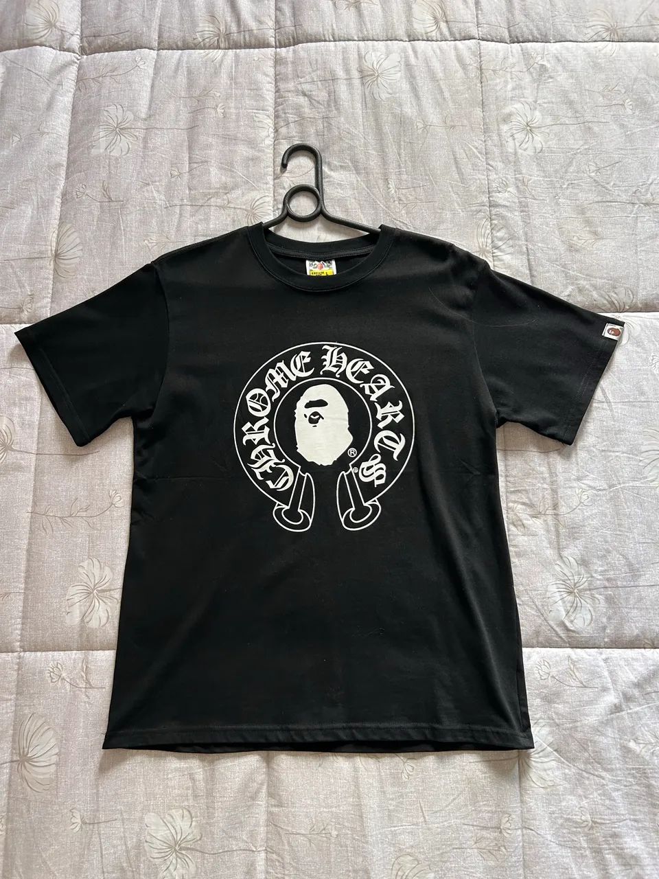 Camiseta Chrome Hearts x Bape