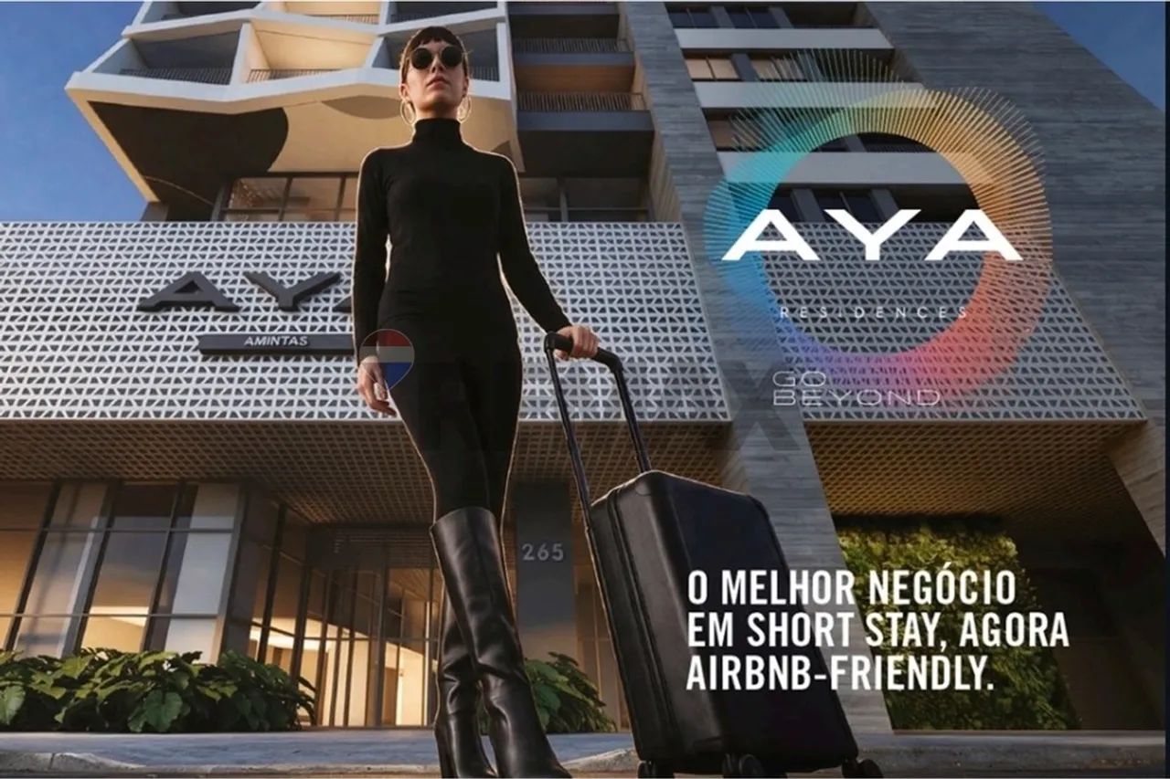 Studio 25m² no Centro de Curitiba  Aya Amintas
