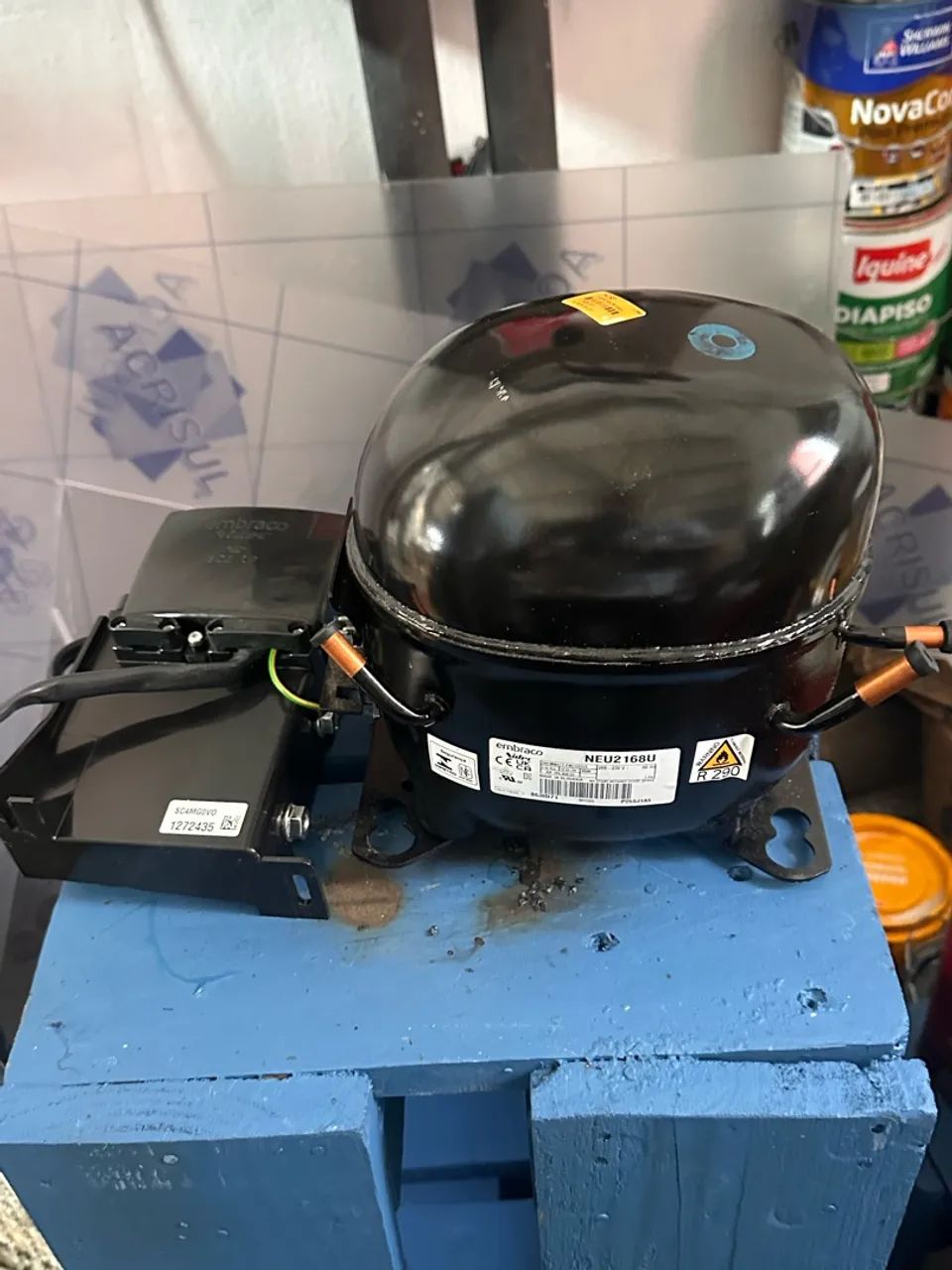 Compressor novo na caixa  - Foto 3