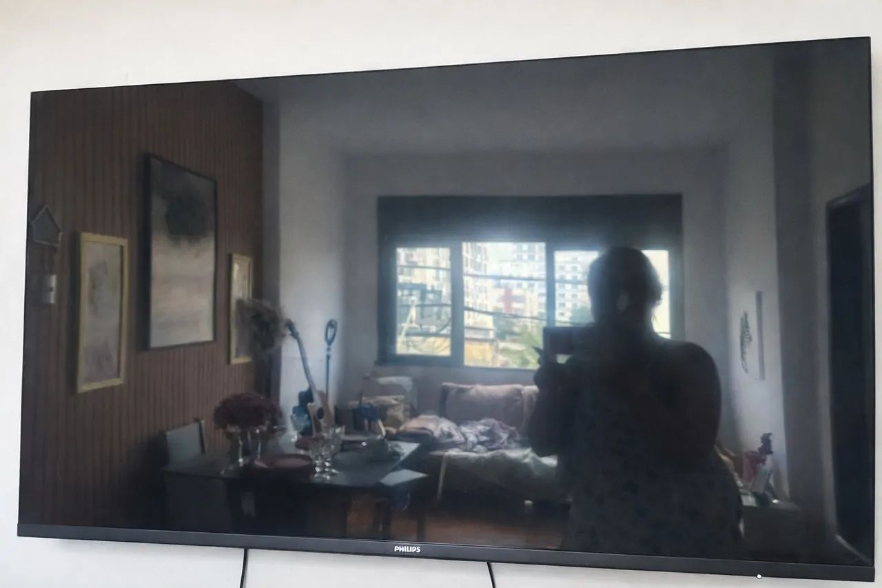 Tv 50 polegadas retirada de peças 